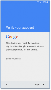 Eliminar cuenta google A520F