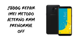 Repair imei J600G bit 4