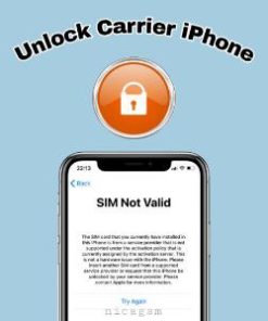 Carrier SIM lock Iphone no MEID GSM