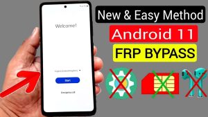 FRP cuenta Google Samsung versión de Android 11