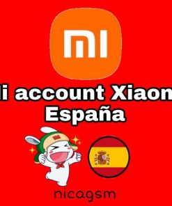 Mi Account Xiaomi España Remove only (Europe)