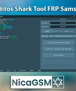 Créditos Shark Tool Samsung frp todos los modelos