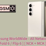 Samsung Code Worldwide Fold 6 Flip 6 (NCK+MCK)