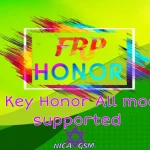 Honor FRP Key Cuenta Google todos los modelos