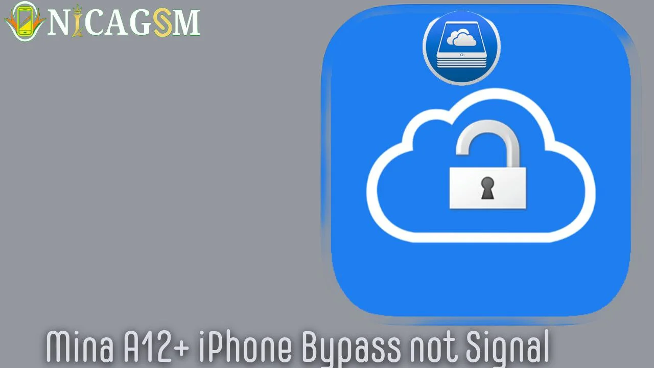 Mina Bypass A12+ sin señal xs al 16 pro max