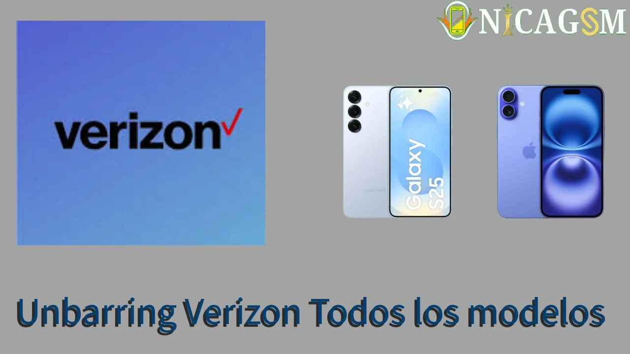Limpieza imei Verizon USA todos los modelos