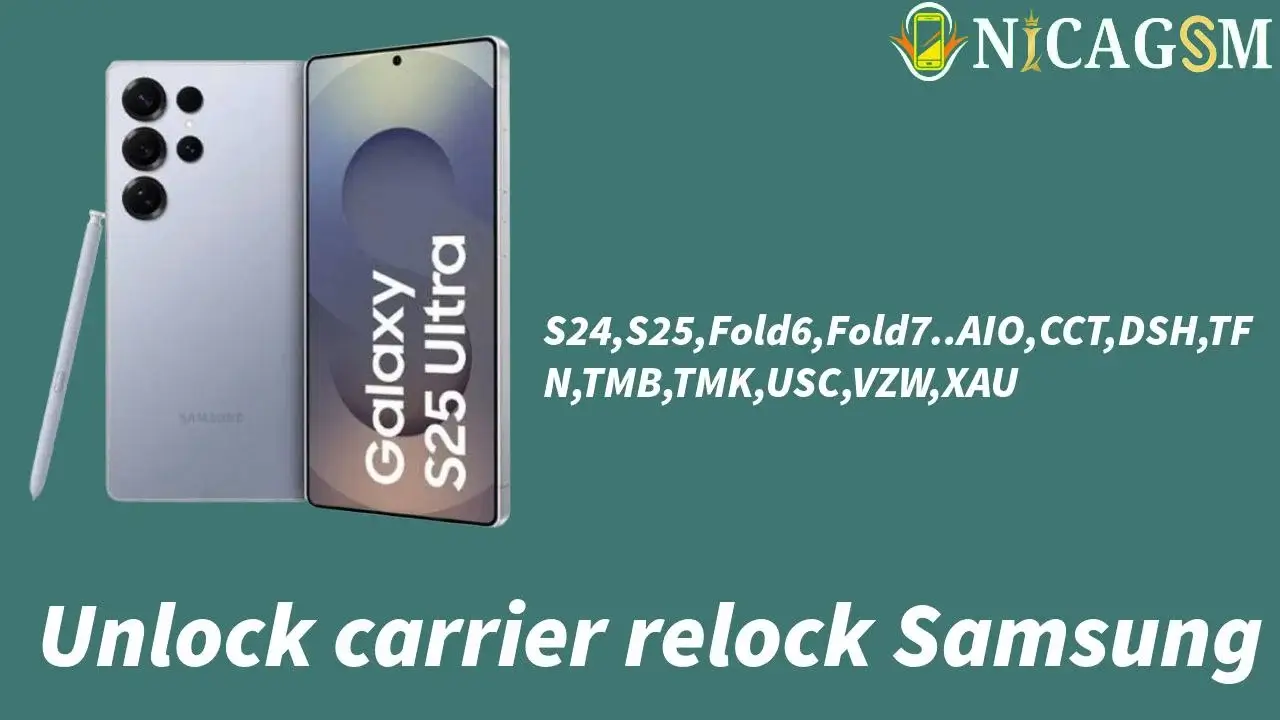 desbloquear Carrier Relock Samsung