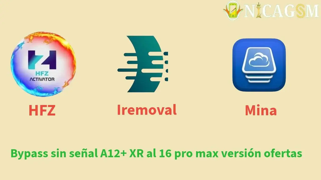 Bypass sin señal IPhone A12+