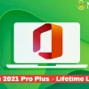 licencia para office 2021 pro plus de por vida