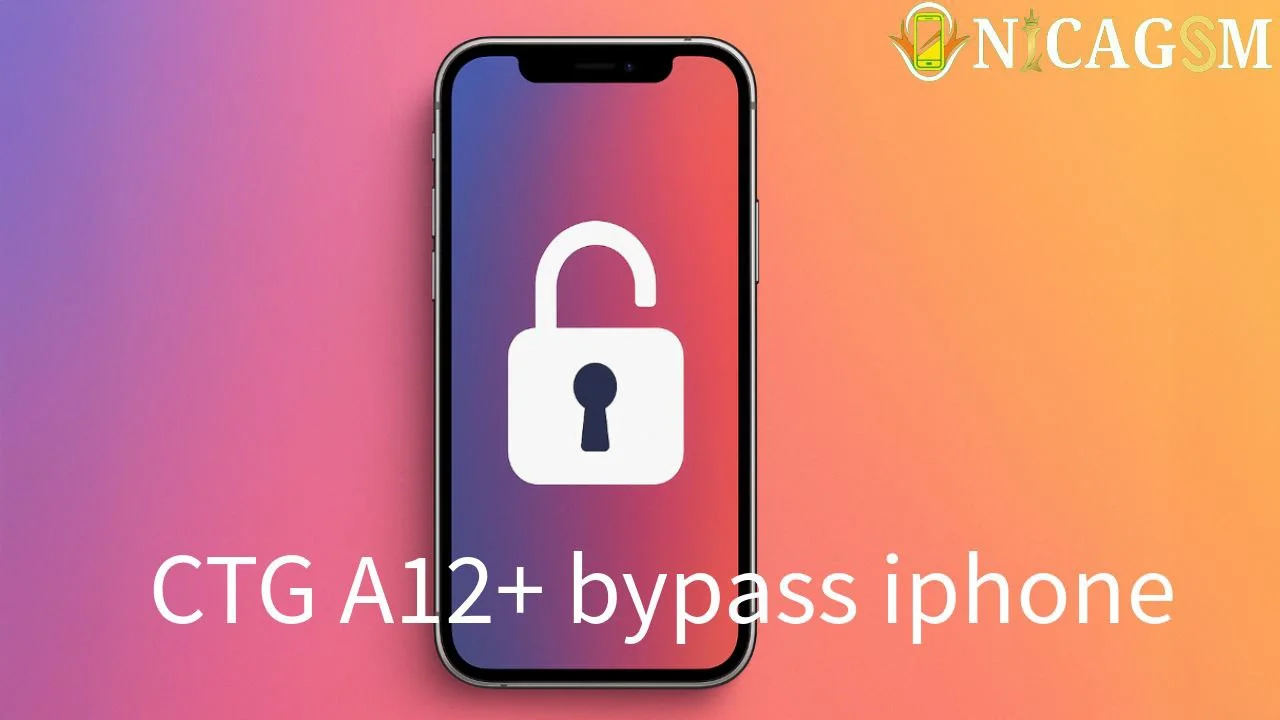 Bypass con señal CTG A12+ iPhone