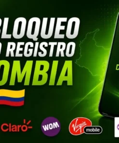 Servicio de desbloqueo no registros Colombia