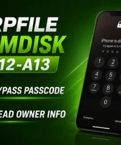 Realizar Passcode FRPFILE Ramdisk CPU A12-A13 supported